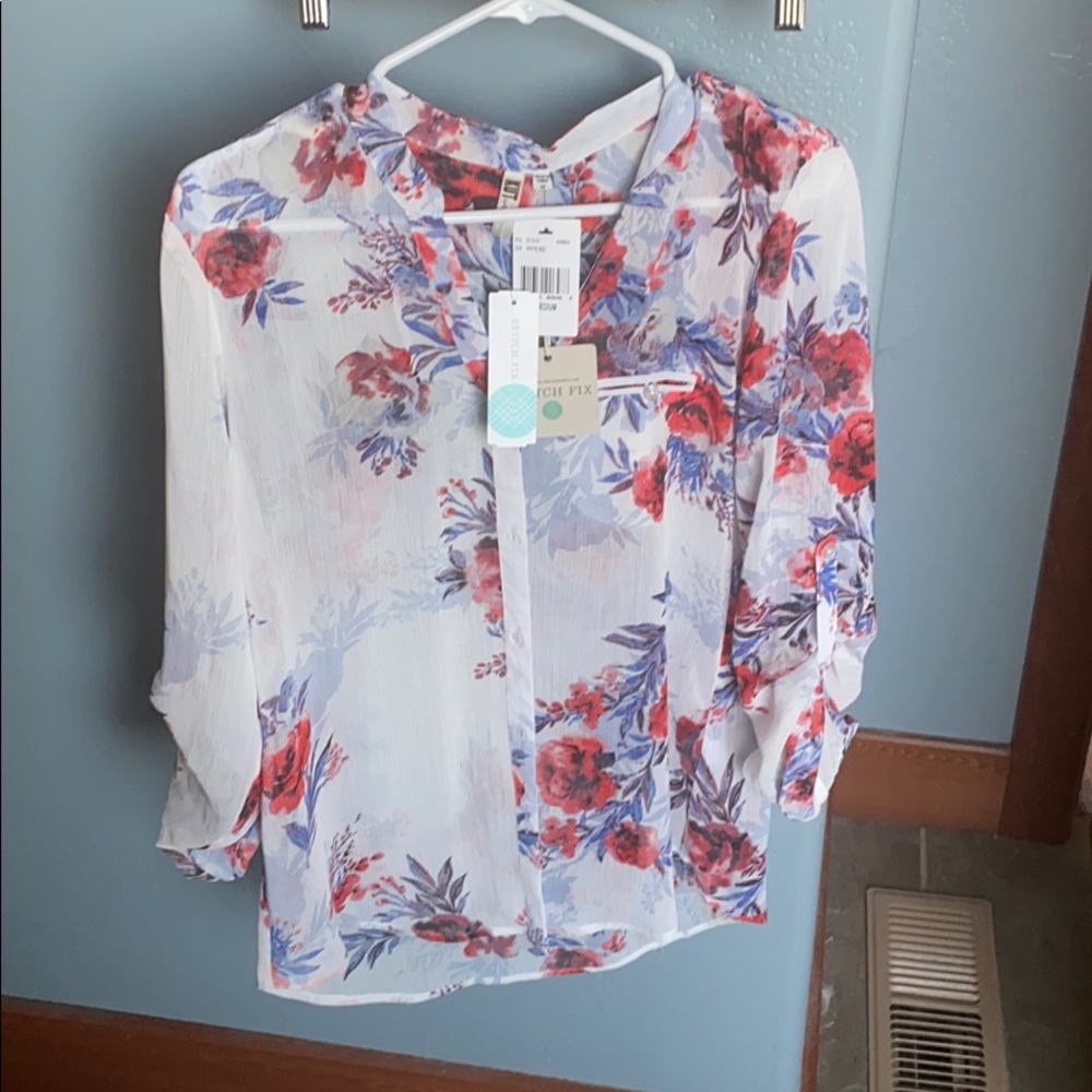 Kut From the Kloth floral blouse